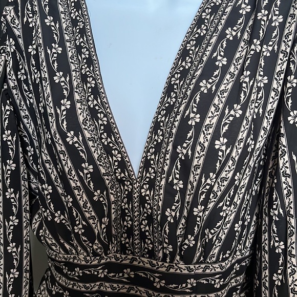 Nordstrom Max Studios Maxi Dress Balloon Sleeve Gorgeous SZ S - Picture 4 of 5